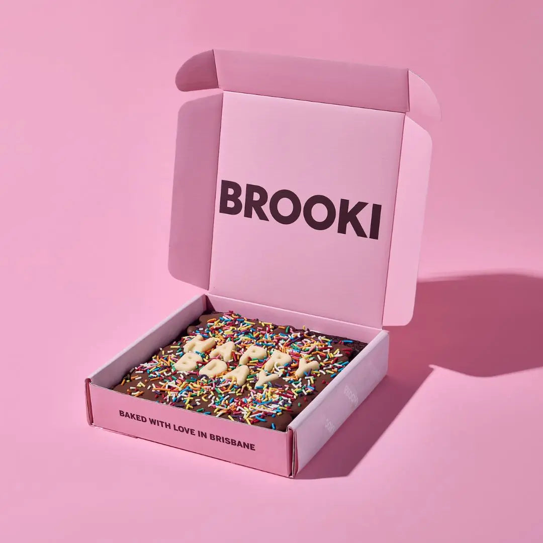 Message Brownies Brooki Bakehouse